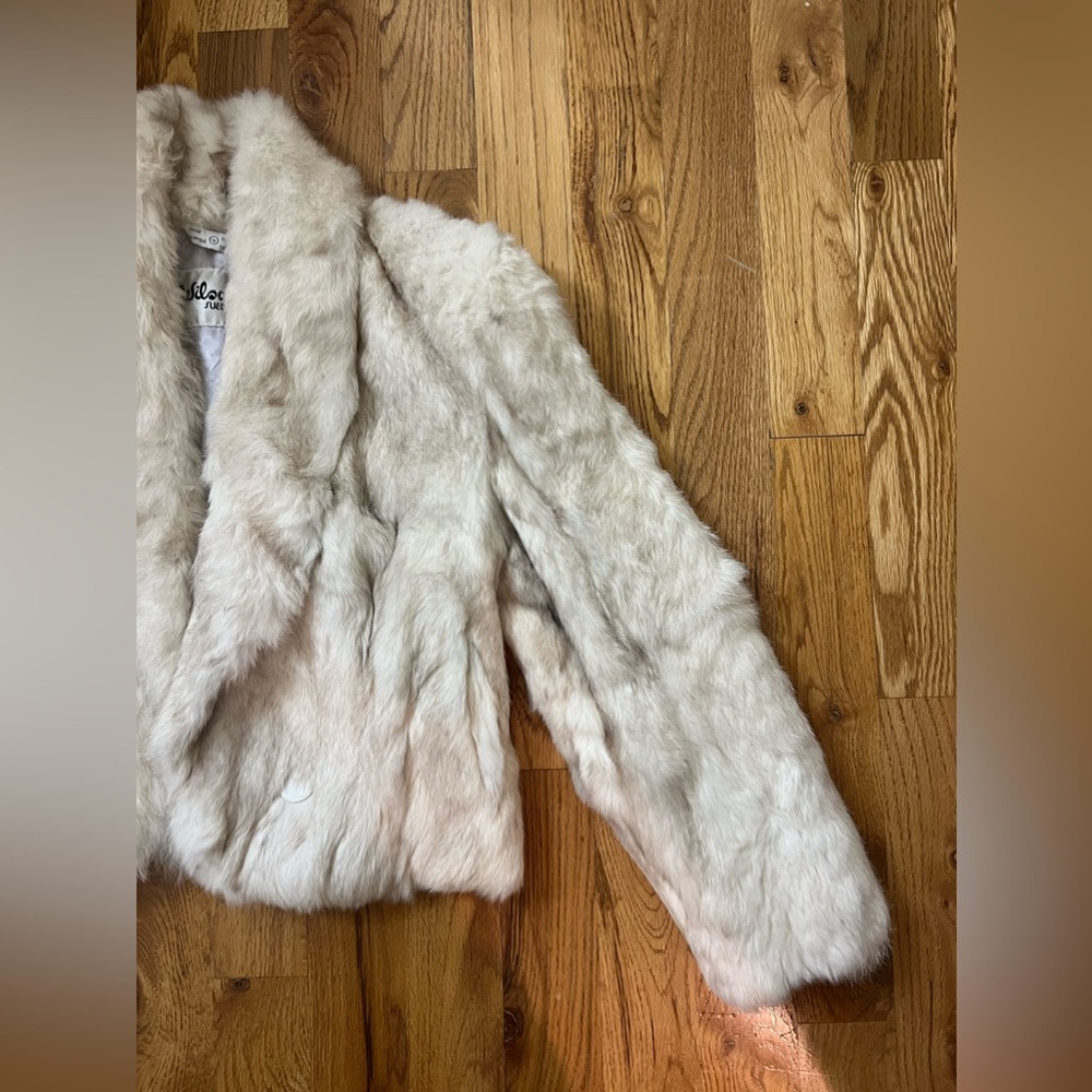 Wilson’s M Rabbit Fur Coat - Picture 3 of 11